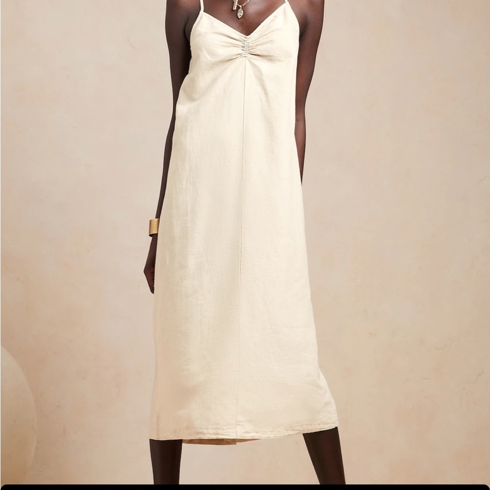 NWT Banana Republic Linen Shift Dress